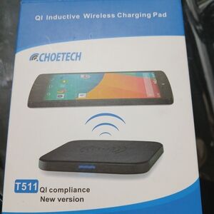 Black Wireless Charging Pad